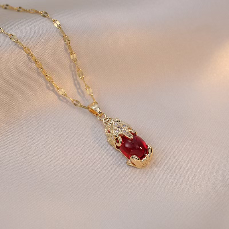 2025 trend Pixiu retro red Wom - đánh giá và giá Women'S Affordable Accessories