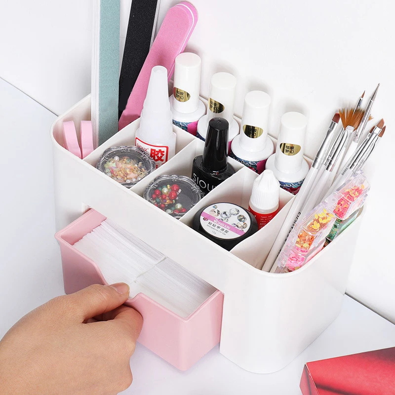 Nail Art Organizer Desktop Dra - đánh giá và giá Women Accessories Organizer