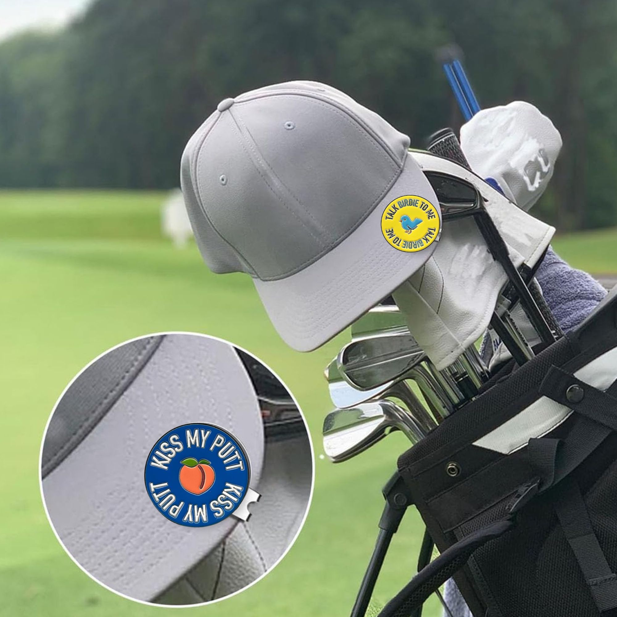 2 counts golf markers Talk Bir - đánh giá và giá Women'S Golf Accessories