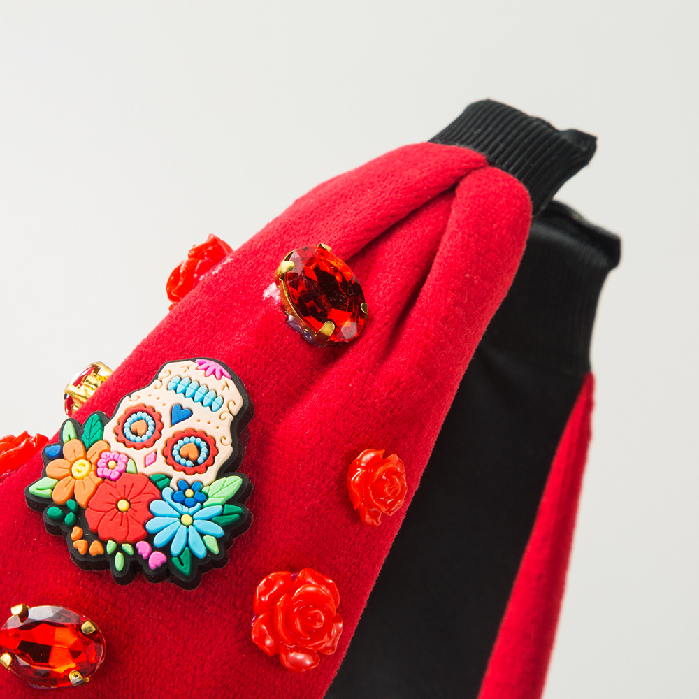 New Halloween headband flannel - đánh giá và giá Women'S Accessories Flannels
