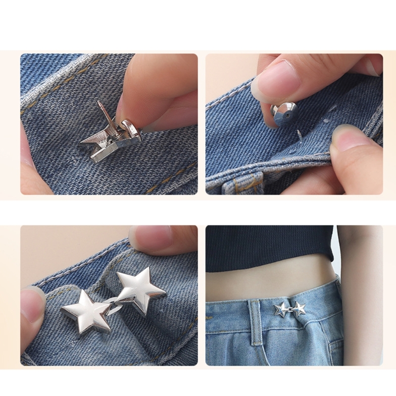 1set Adjustable Waist Buckle S - đánh giá và giá Women'S Jeans Accessories